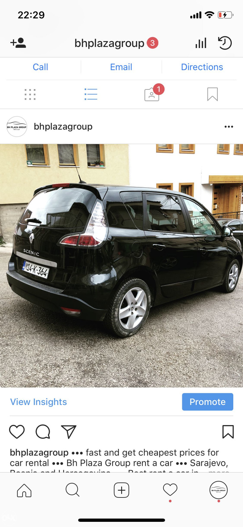 Rent a car Sarajevo
