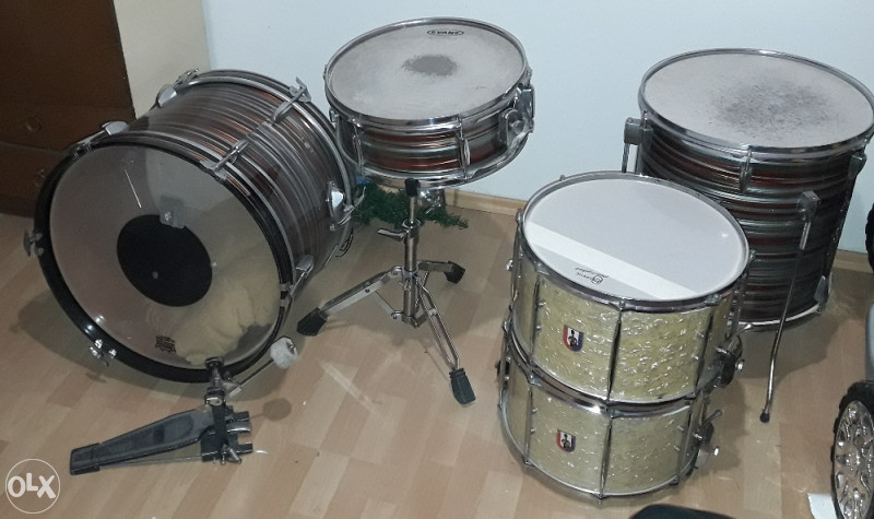 SET BUBNJEVA VINTAGE JAPAN ARAI