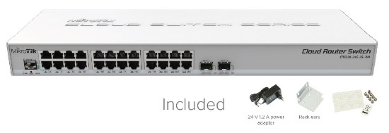 Mikrotik CRS326-24G-2S RM Cloud Router Switch