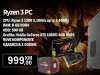 Računar RYZEN 3 PC; RYZEN 3 1200 3,10GHz 8GB DDR4