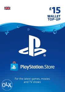 PSN PlayStation Store Gift Card £15 UK 15 GBP