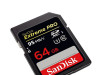 SD SDHC 64GB Extreme Pro 95MB/s V30 UHS-I U3