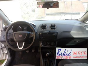 SEAT IBIZA DIJELOVI  2010 SET INSTRUMENT TABLE AIR BAG