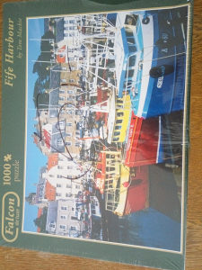 FIFE HARBOUR by Tom Mackie puzzle, 1000 puzzle