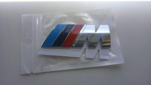 BMW M Znak za Gepek - Emblem Amblem m3 m4 m5