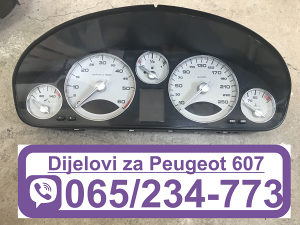 Kilometar sat Peugeot 607 redizajn facelift