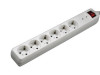 HAMA 6-Way Power Strip, overvoltage protect. 1,4m