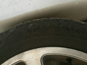 Alu felge sa gumama 16", 5X100, VW GOLF 4, BORA