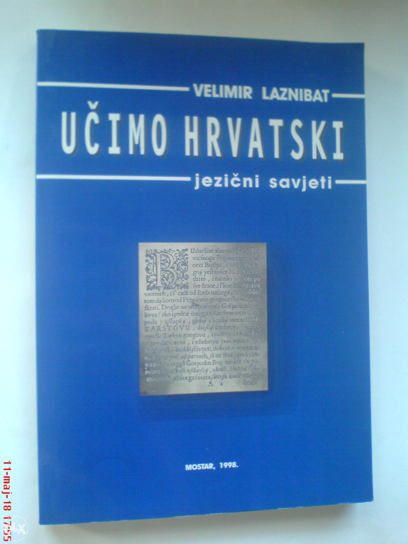 Velimir Laznibat: Učimo hrvatski - jezični savjeti