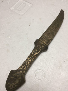 Nož antikvitet Yatagan 1843