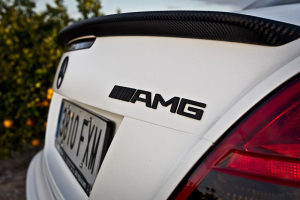 Mercedes AMG Znak za gepek Mat Crni c63 e63 tuning