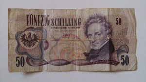 Novčanice Austrija 1970.