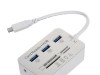 Hub usb 3-port Card Reader