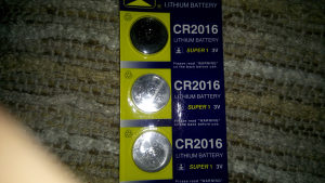 Baterija CR 1620, 2016, 2032