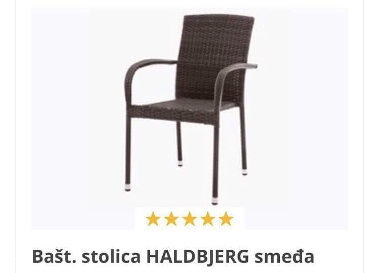 Prodajem stol i dvije stolice za balkon-Novo Ostalo