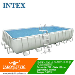 Bazen "INTEX ULTRA XTR FRAME" 732x366x132 cm