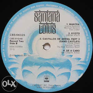Santana - Lotus 3LP