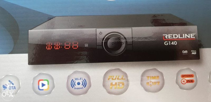 Redline G-140 HD FREE sattv/IPTV + WI-FI + HDMI kabal