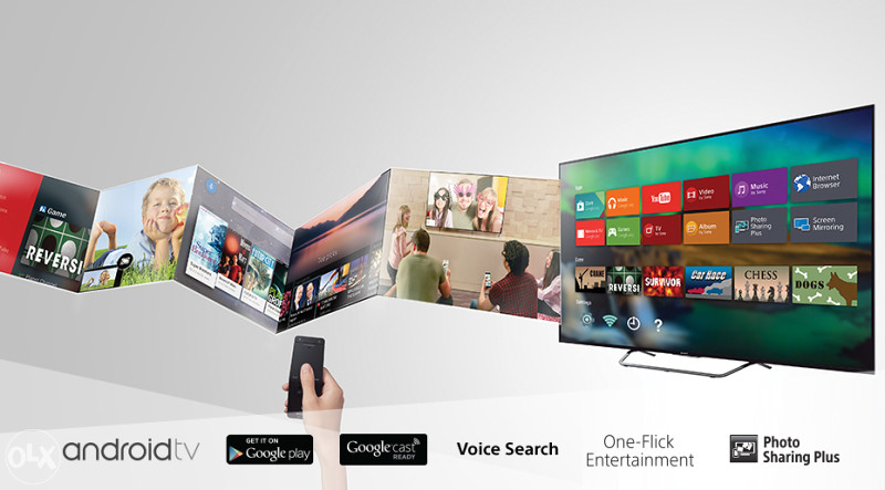 Sony 55" SUPER ANDROID KOMPLET TV + SoundBar + Box !!!