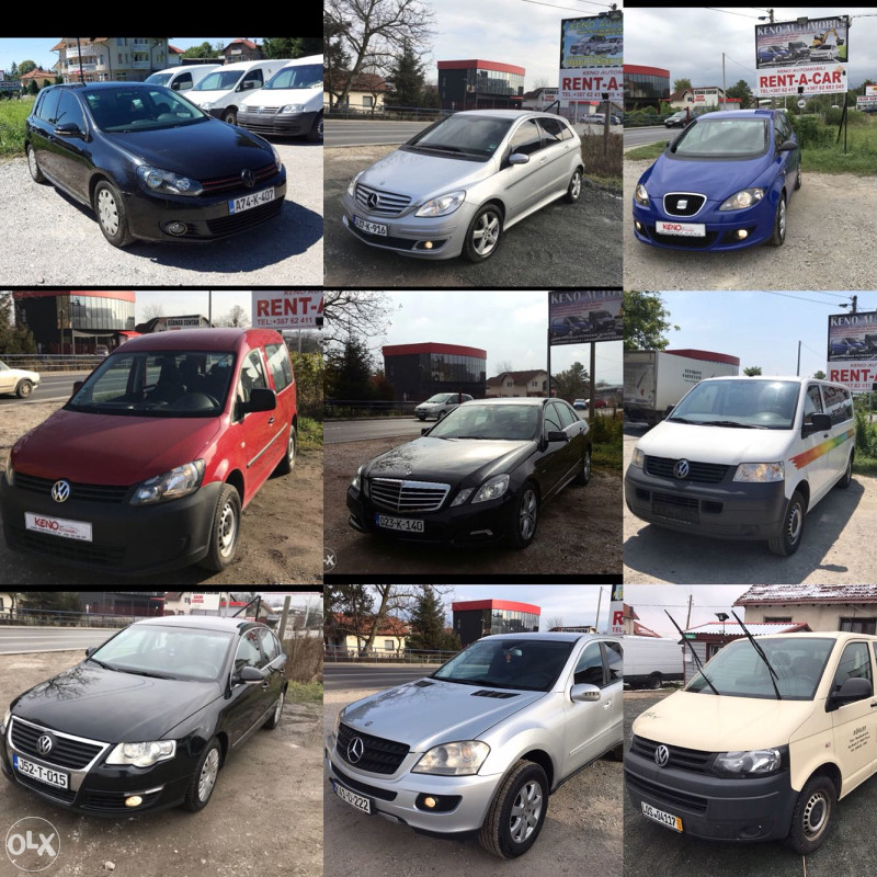 Rent a car renta car automatik kombi Tuzla Sarajevo