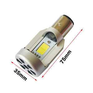 Led BA20D Sijalica Skuter Motor Auto 40W 6500K