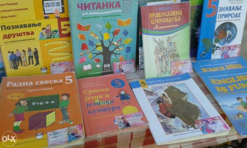 Knjige za osnovnu i srednju skolu,svi razredi