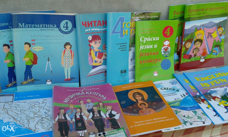 Knjige za osnovnu i srednju skolu,svi razredi