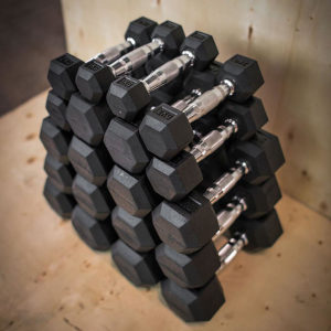 Bučice hex 55kg Tegovi  1-2-3-4-5-6-7-8-9-10kg Set