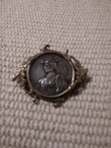 srebreni novčić iz 1906. godine