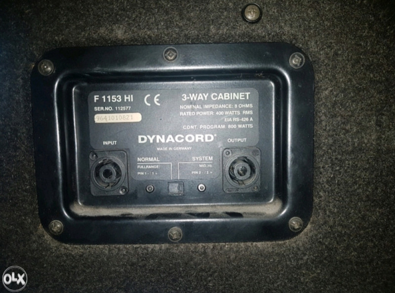 DYNACORD F 1153 FORUM LINE