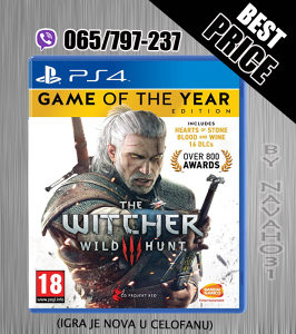 The Witcher 3 (NA STANJU) Game of the Year Edition PS4