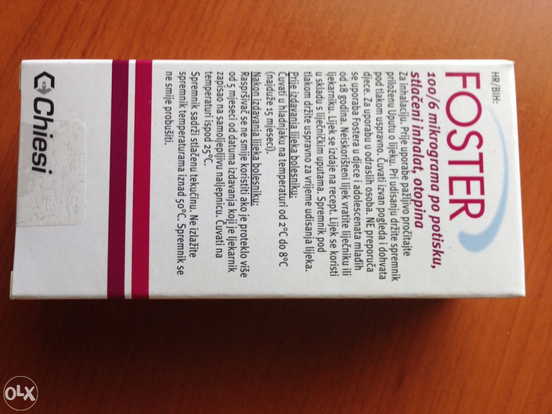 Foster inhalator