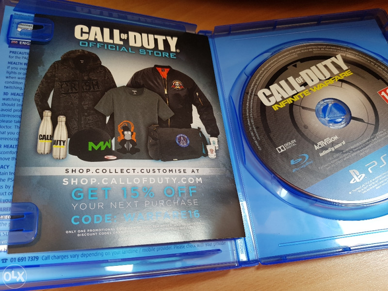Call Of Duty Infinite Warfare PS4 COD IW  Playstation 4