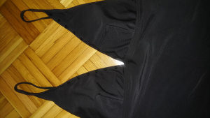 Kupaći kostim S crni sa šljokicama