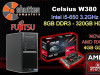 Fujitsu Celsius W380 - RX 550 4GB GAMING