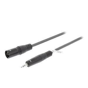 Audio kabal XLR - 3.5mm stereo Aux 3m (19474)
