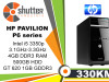 HP PAVILION P6 series i5 3.Gen GT620 1GB
