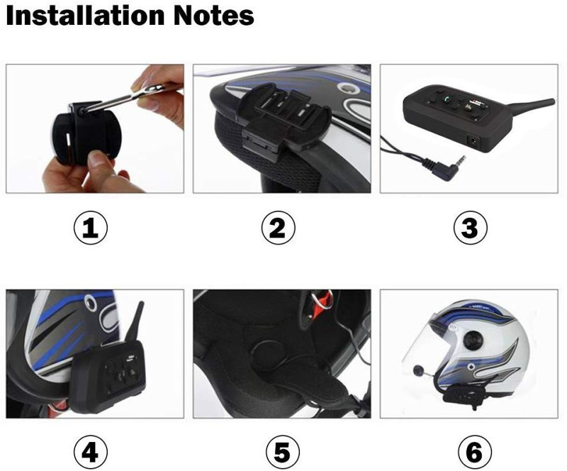 Carchet moto komunikator handsfree bluetooth