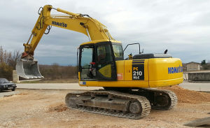 Bager komatsu 210 NLC