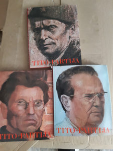 Kolekcija knjiga TITO PARTIJA