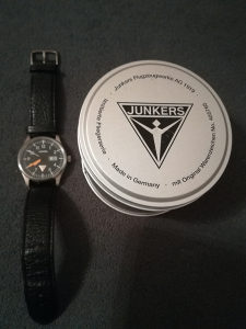 Junkers pilot sat muški ručni sat
