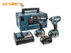 Makita akumulatorski set DLX2131JX1 DHP482 DTD152 18V
