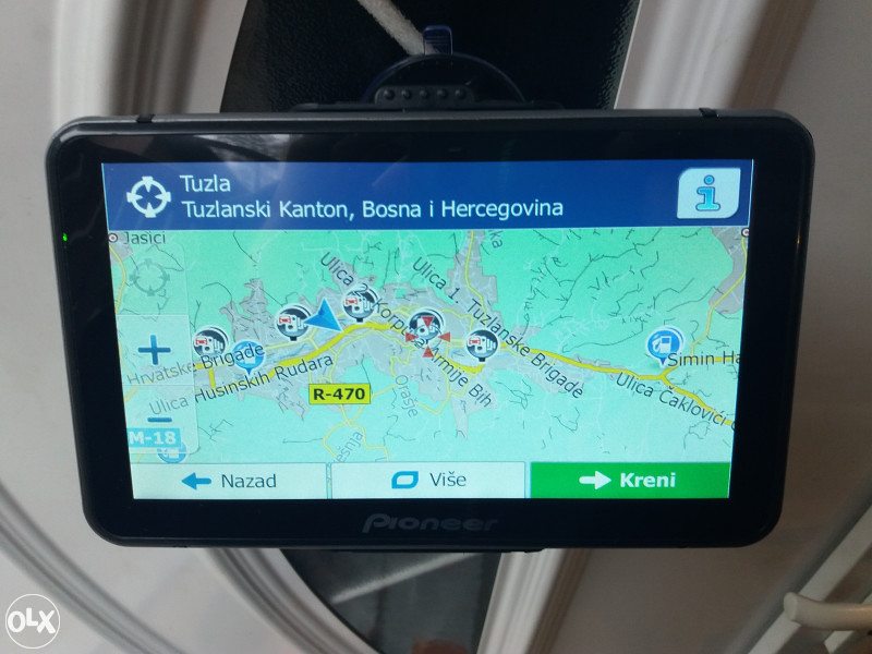 GPS NAVIGACIJA AUTO KAMION BUS TAXI NAVIGACIJE