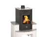 Prity kamin peć sa pomoćnim kotlom SB W10 14kW