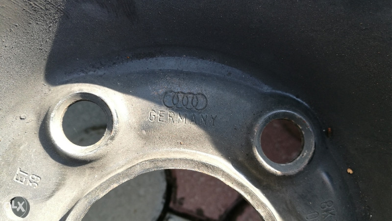 Čelične felge 16 5x112 Audi A4 b8 2008+ cr 66,6