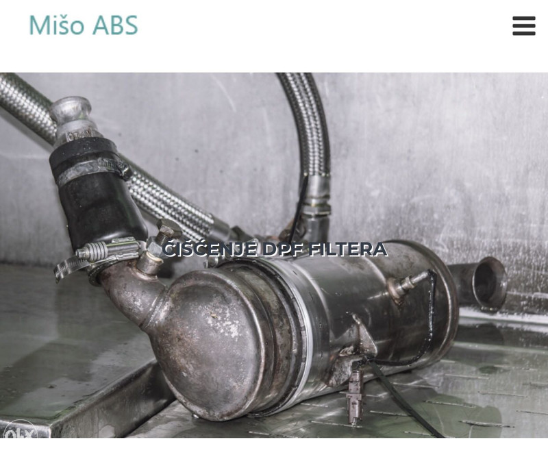 Ciscenje SERVIS DPF / FAP / SRC FILTER KATALIZATOR
