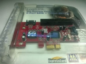 PCIe x1 SATA + IDE kartica LogiLink