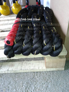 Battle rope 5m crno/žuti 062/546-546 Konop