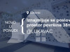 Iznajmljuje se poslovni prostor površine 38m², Lukavac