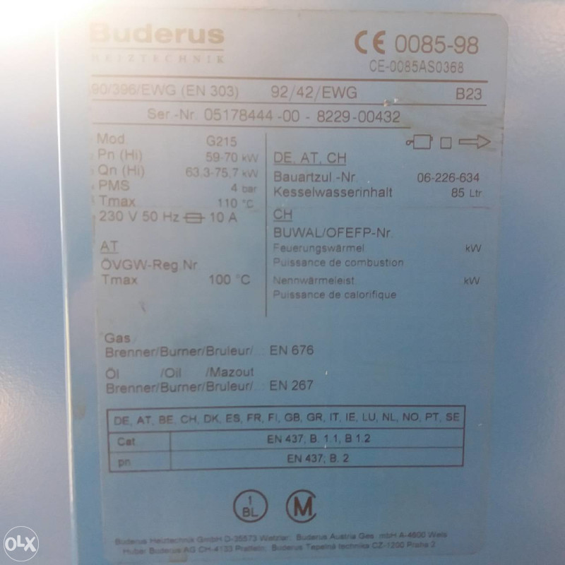 ULJNI KOTAO LOGANO G215 BUDERUS